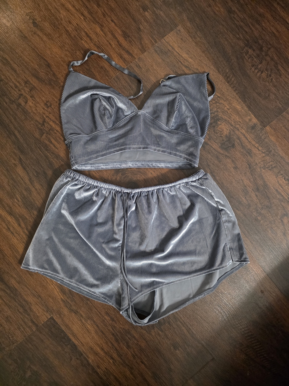 VICTORIA'S SECRET Sleepwear Velvet Cami & Short Set